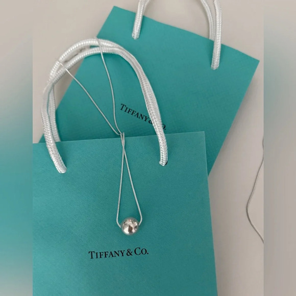 Tiffany & Co - Tiffany bead on sterling silver chain - Picture 5 of 10